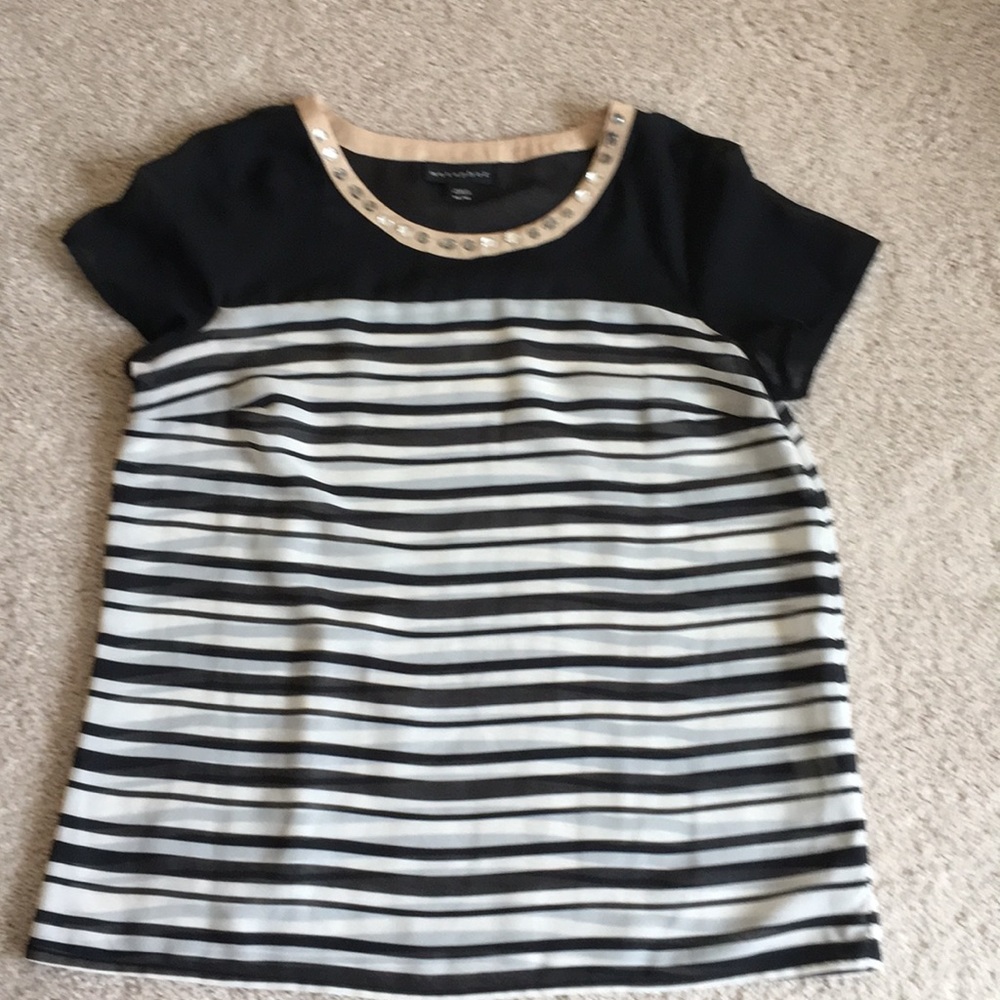 Silky embellished top
